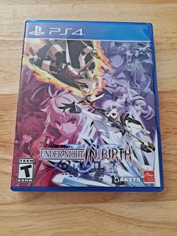 Under Night In-Birth Exe:Late[cl-r] ps4