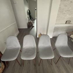 Mid Century Modern Grey/Gray Chairs 