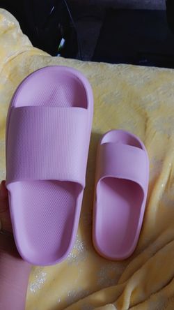 Pink Pillow Slippers