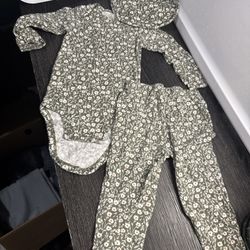 Floral Baby Outfit Set (5pieces)