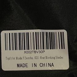 Top Fit Sunshade For Telsa Model Y