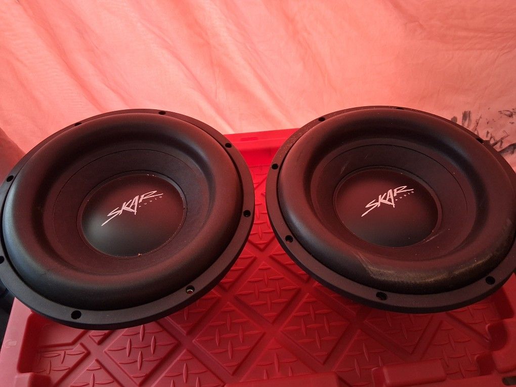 2 12" Skar Subwoofers