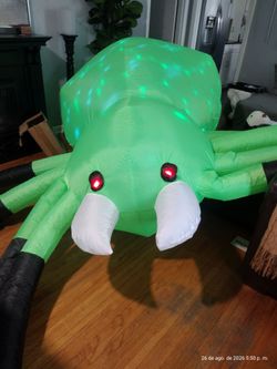 Giant spider  inflatable Halloween  yard decor