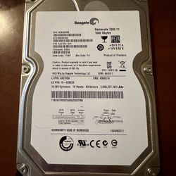 Seagate Barracuda 7200.11 1.5TB Internal 7200RPM 3.5" (ST(contact info removed)1AS) HDD