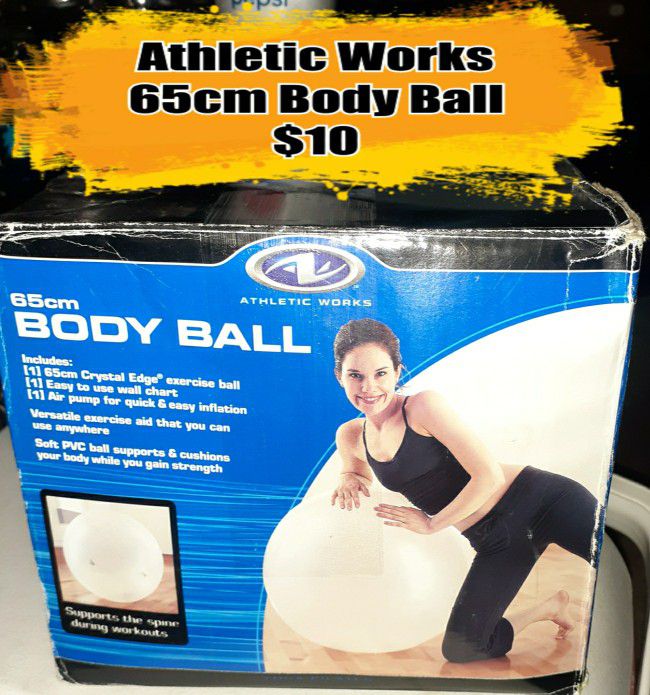 Body Ball And Work Out Rope Combo