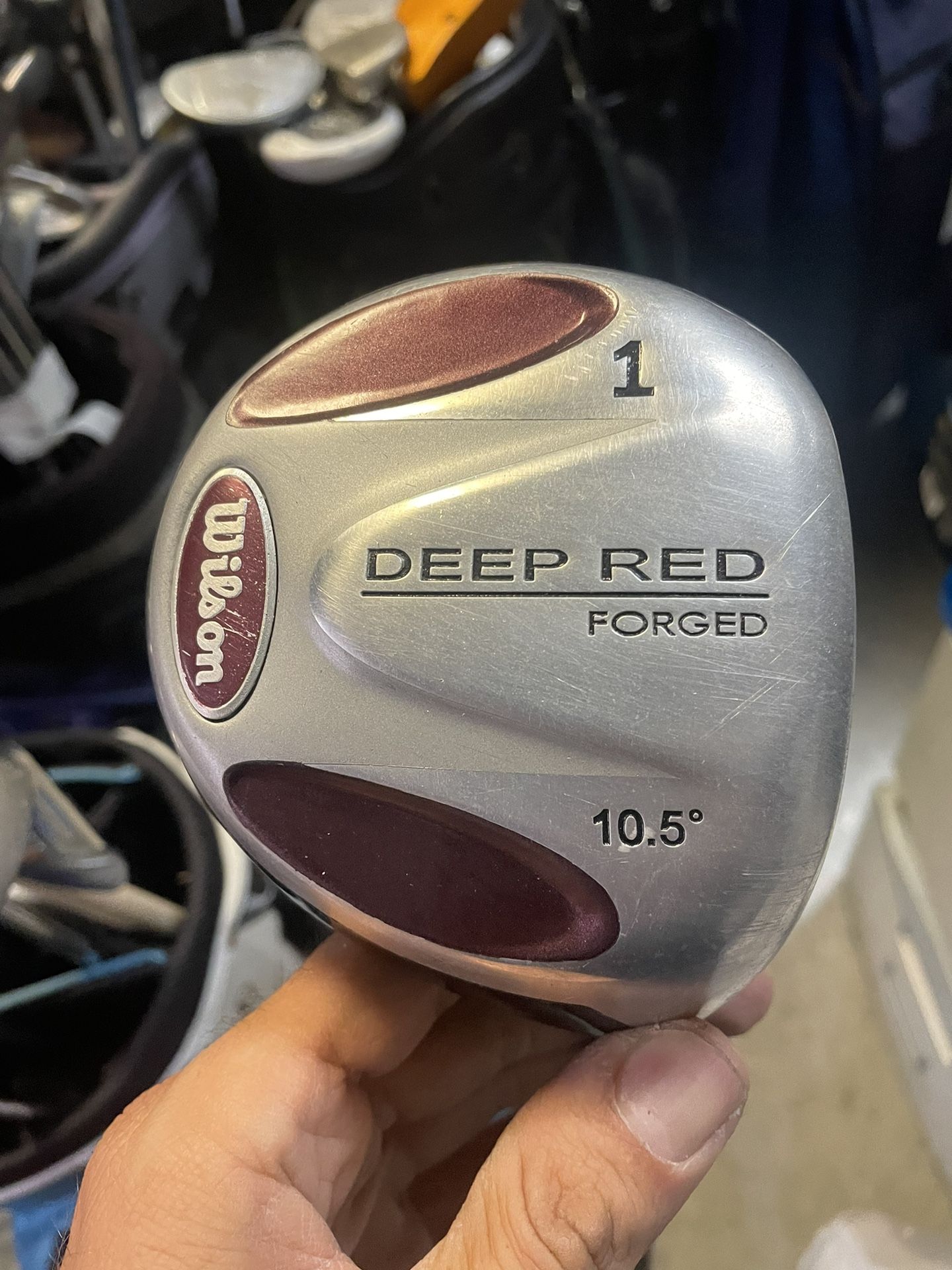 Wilson Deep Red Forged 10.5 Degree Driver Golf Club