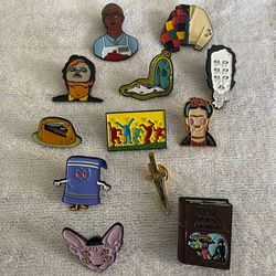Assorted Brooch Pin Collection