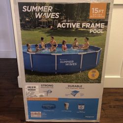 Summer Waves “ELITE “Frame 15 Ft Pool  Brand New Sealed Box 📦 