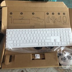Wireless Keyboard With Mouse 