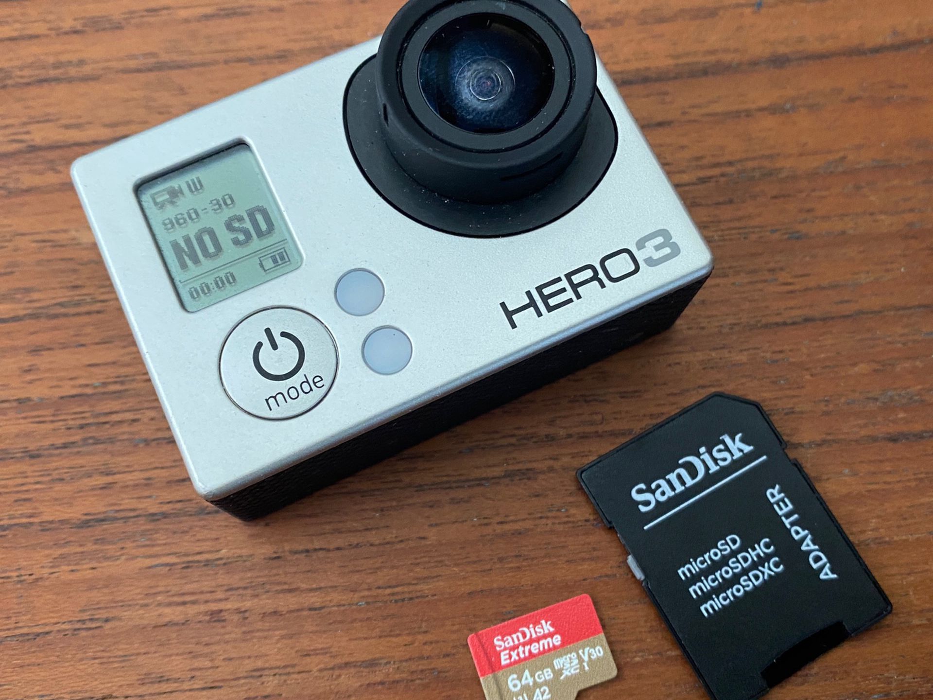 Hero 3 Silver with Housing