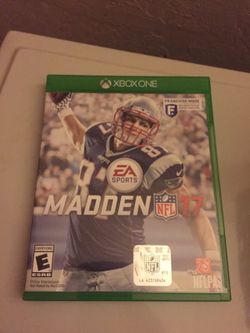 Madden 17 for Xbox One