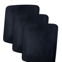 3 Pc. XL Bottom Sofa Cushion Covers-Navy Blue-NEW