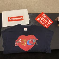 Supreme F tee 