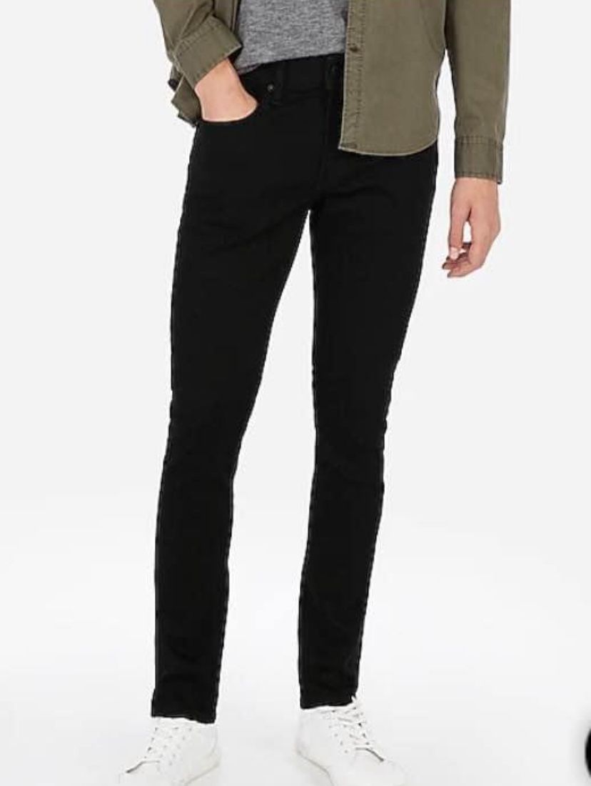 Steve’s jeans men black jeans 28X30