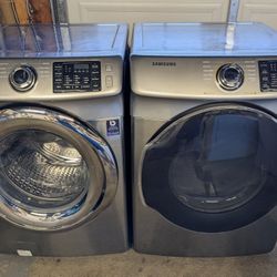 Nice Samsung Washer Gas Dryer set. Could DELIVER
