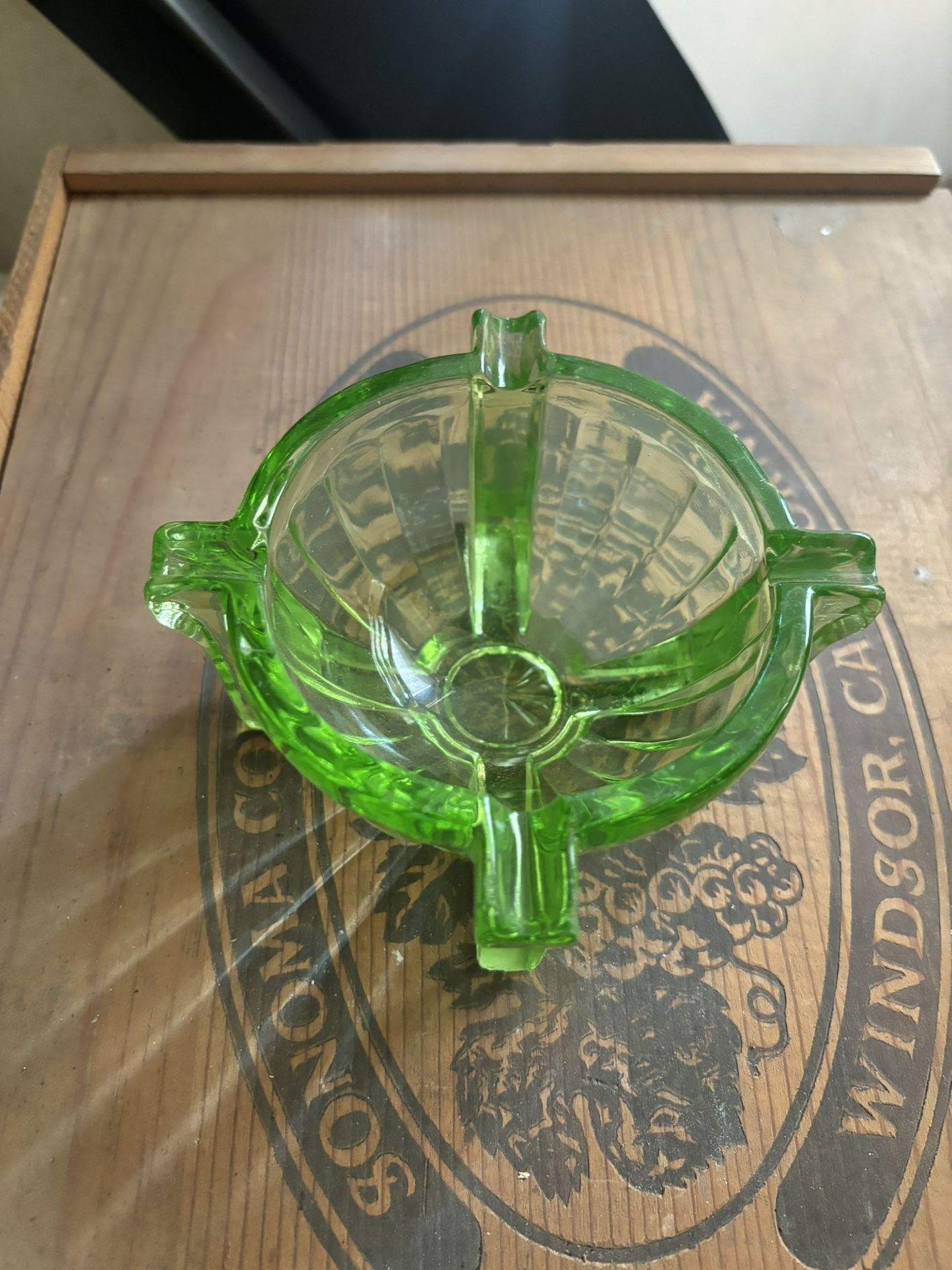 Green Ashtray