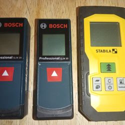 Digital Distance Lasers $60 For All Three