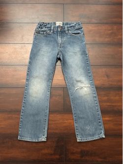 Boys And Girls Clothes Children’s Place Distressed Straight Leg Denim Jeans size 7T
