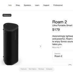 Sonos Roam 2 Speaker 