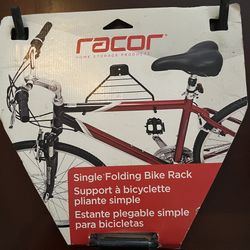 Single Folding Bike Rack