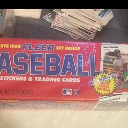1988 fleer baseball complete set factory sealed