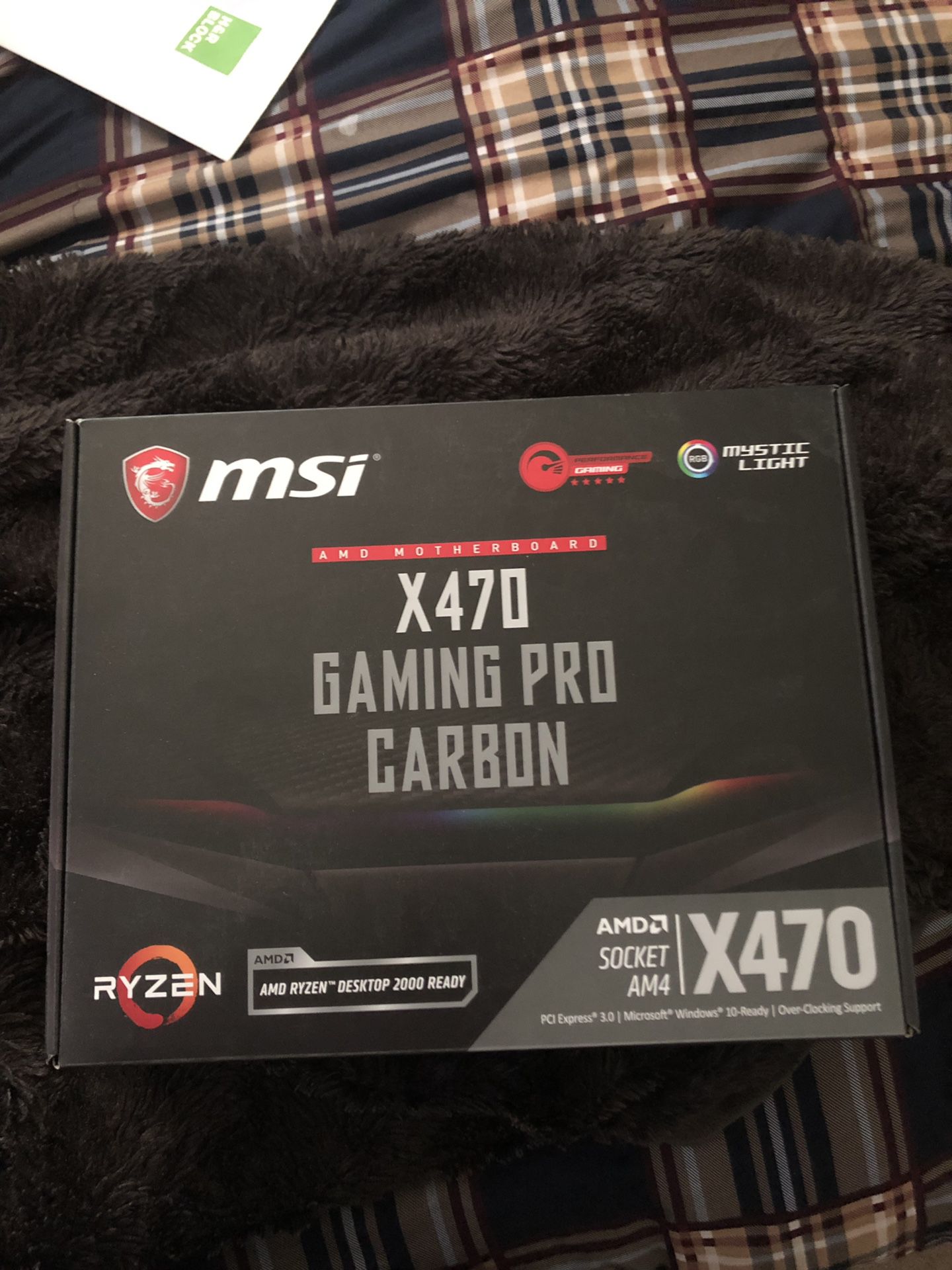 MSi x470 gaming pro carbon