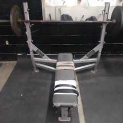 Hammer Strength Olympic Flat Bench 