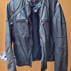 Wilsons Leather: Cafe Motorcycle Jacket
