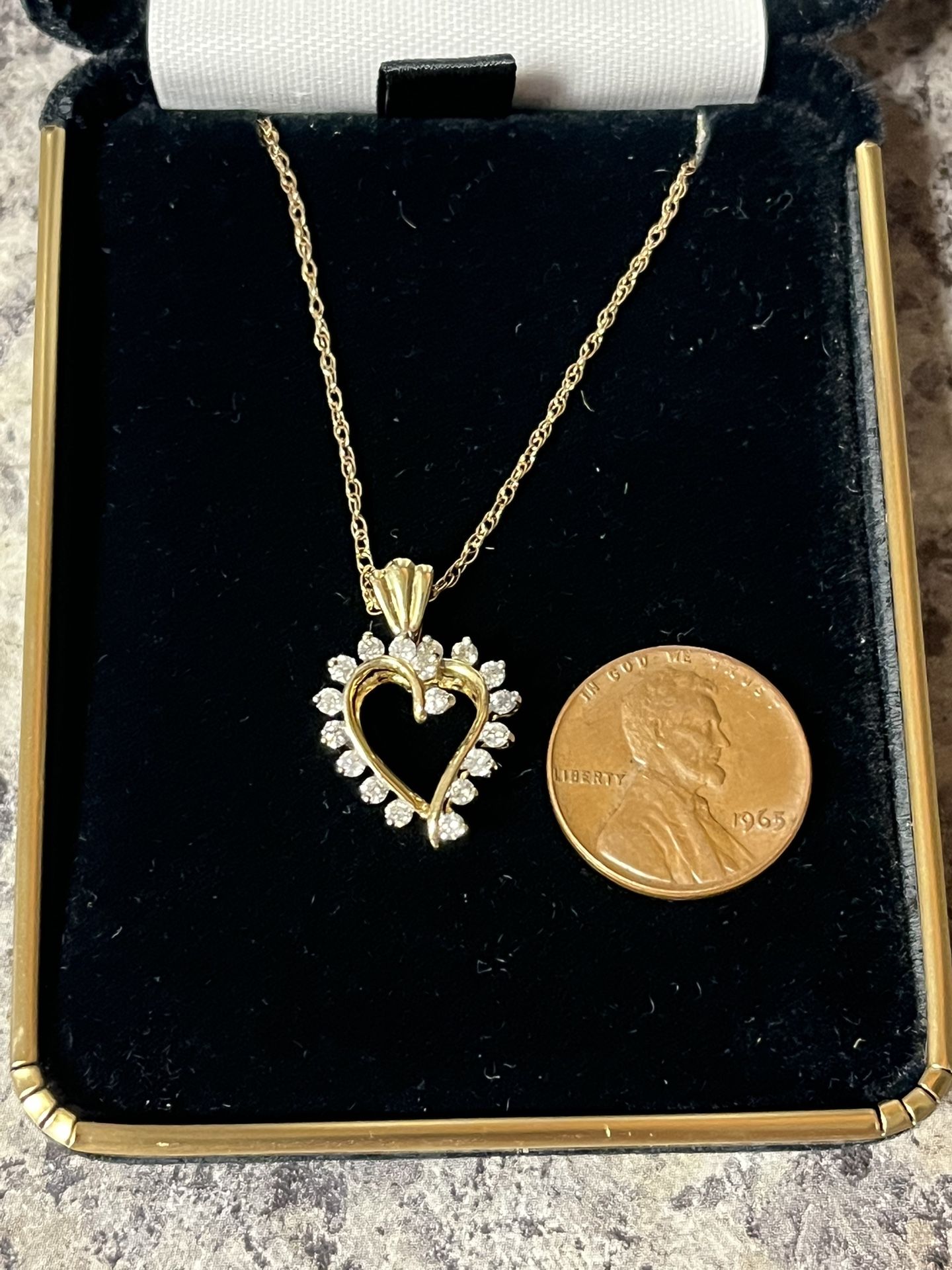 Diamond Heart Pendant