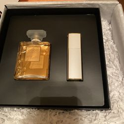 Set. Coco. Chanel Mademacelle. 3.4. 0.7. Onzas.