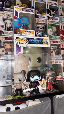 Gaurdians of the Galaxy Funko pops