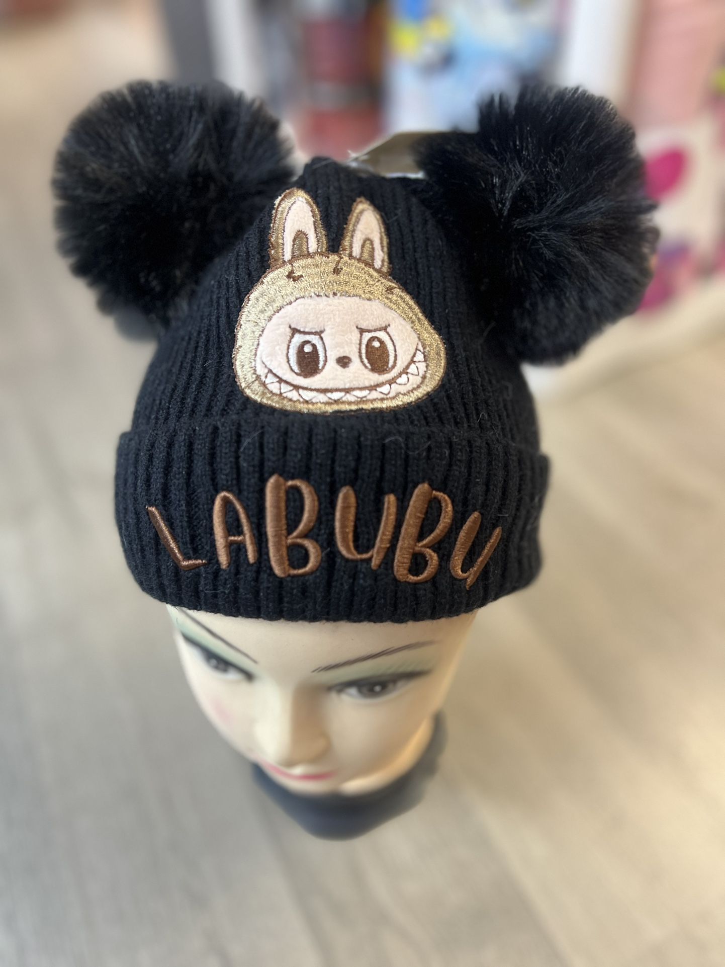 Labubu Hat With Pompón