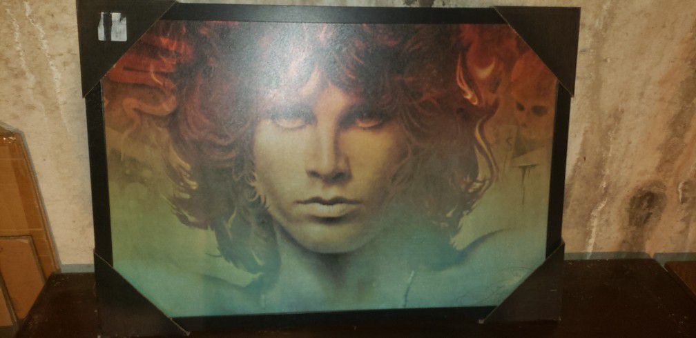 Jim Morrison Picture With Frame