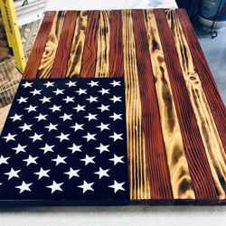 Wood Flags & Concealment Flags . Different Styles ,sizes & Color Options .