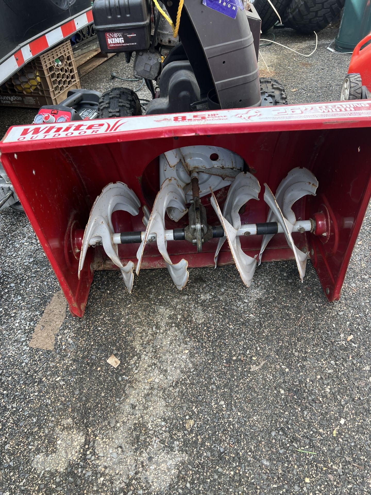 White Outdoors - Snow Blower Electric Start Or Pull Start
