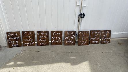 Love Is Patient Sign * Or Best Offer *