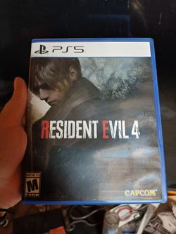 PS5 Resident Evil 4 Remake Disk