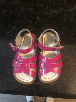 Salt water toddler girl sandals