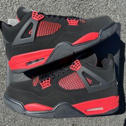  Jordan 4 Retro Red Thunder