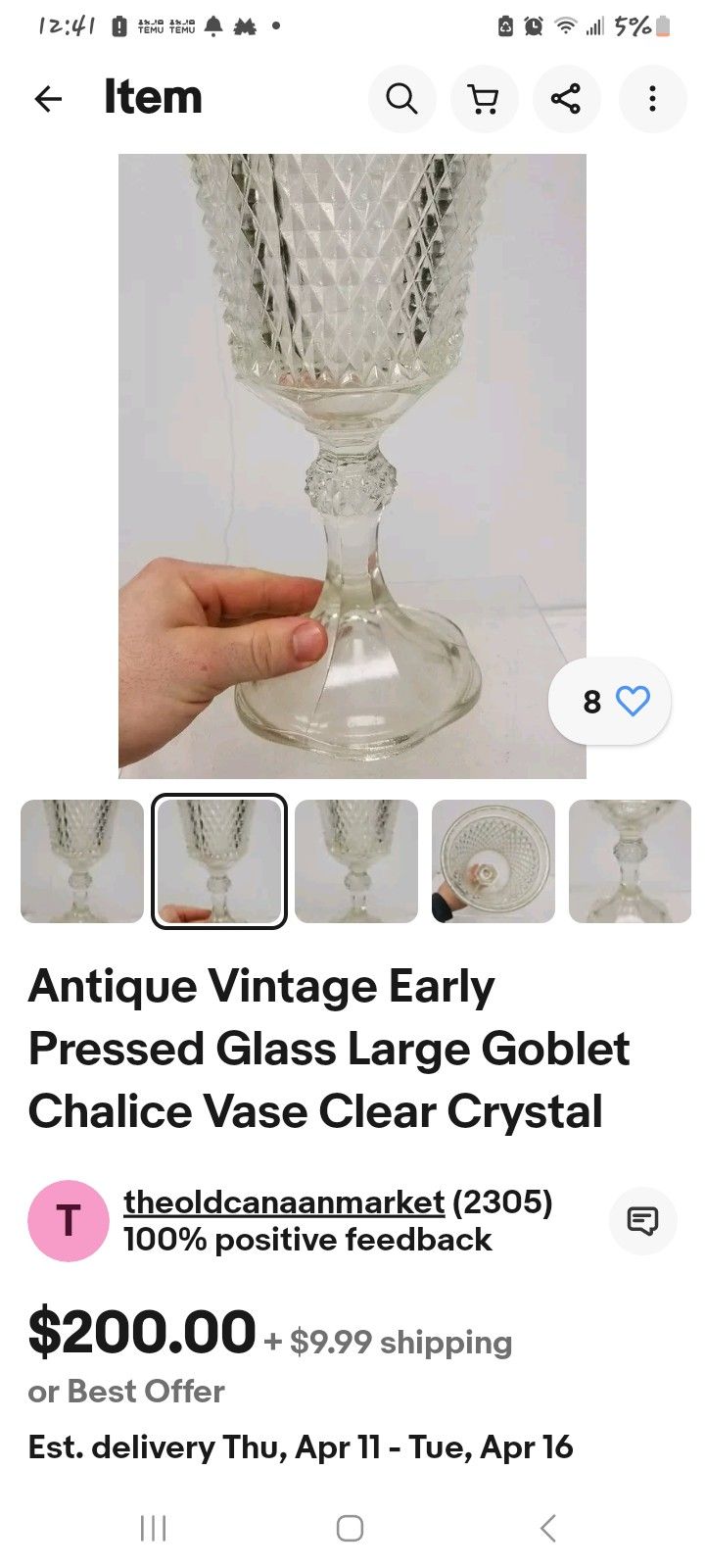 Antique Vintage Glass