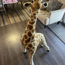 4ft Giraffe Plush Looks Great OBO 
