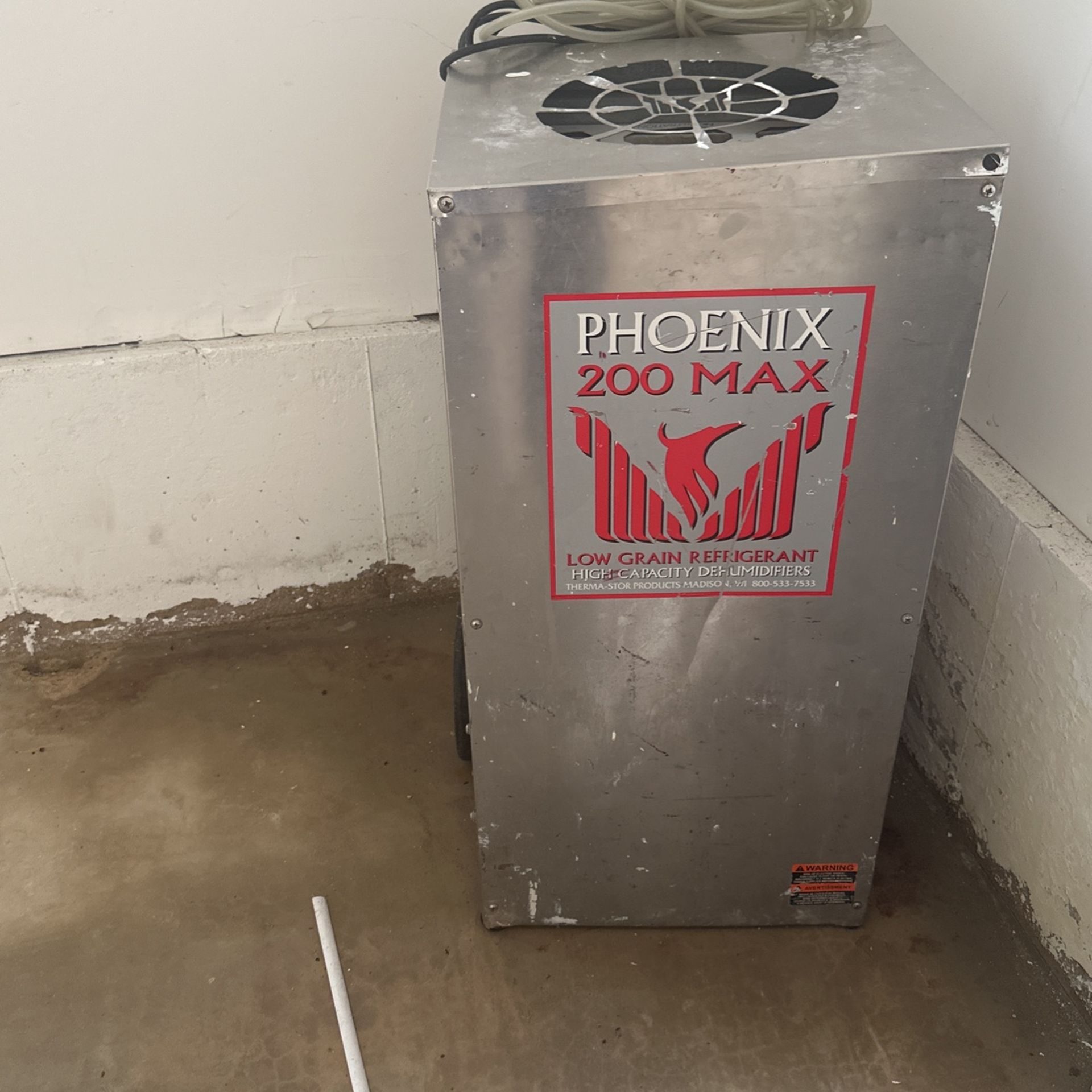 Phoenix 200 MAX COMMERCIAL DEHUMIDIFIER
