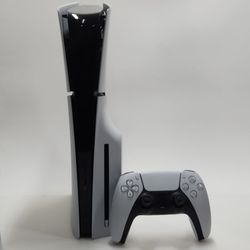 Sony PlayStation 5 Slim Disc Edition PS5 1TB White Console Gaming System CFI-2015