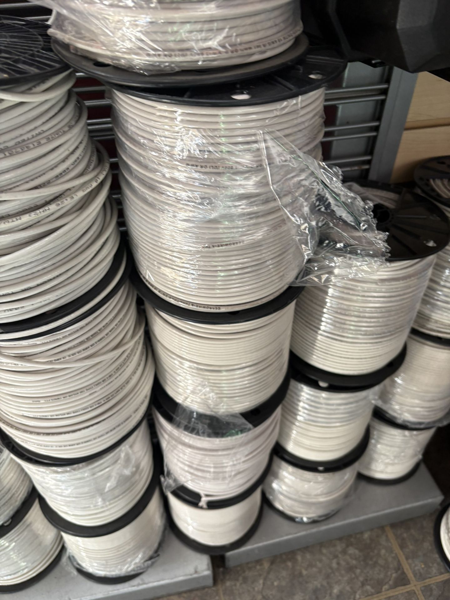 New Wire Cable # 10 White