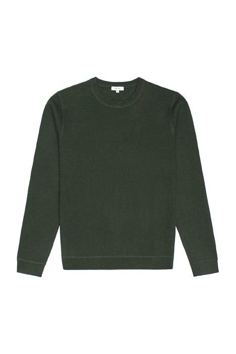 Reiss Dakota Honeycomb Stitch Sweater Size XXL Green ππ CHECK THE MEASUREMENT