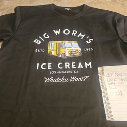 Big Worms Size Med Shirt