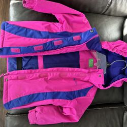 Girls Snow Jackets Great Condition Size 9/10 & 3/4