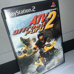 ATV Offroad Fury 2 PS2 PlayStation 2 - Complete CIB w/ Manual