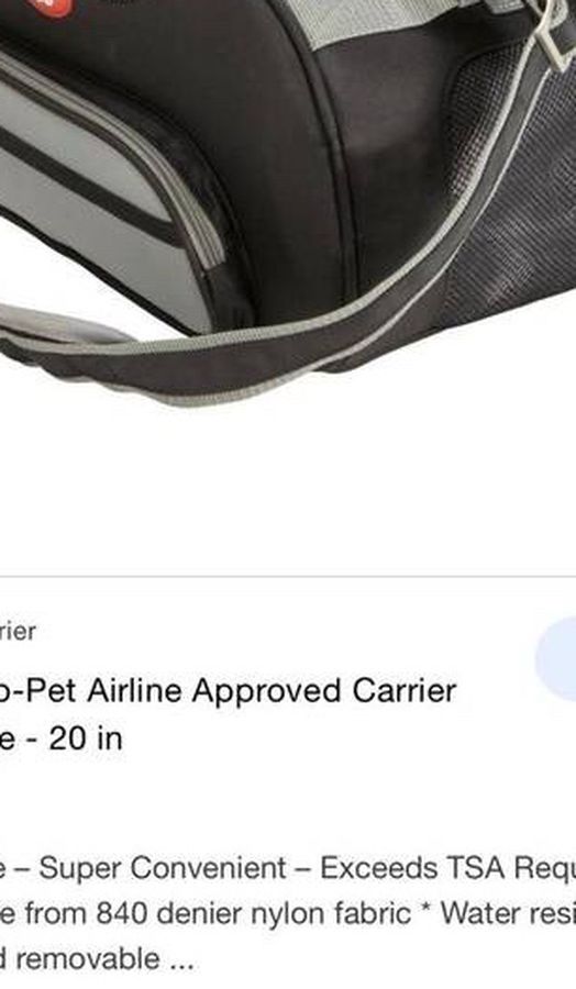 ARGO Aero-Pet Airline Approved Carrier Black Large