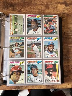 Baseball Football and Basketball Cards
